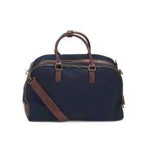 BROUK AND CO Navy 12in Skyler Weekender And Office Bag